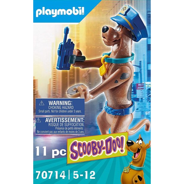 Playmobil Scooby Doo Συλλεκτικη Φιγουρα Αστυνομικος - 70714