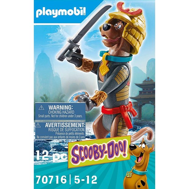 Playmobil Scooby-Doo Συλλεκτική Φιγούρα Scooby "Σαμουράι" - 70716