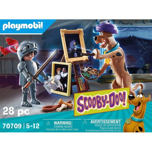 Playmobil Scooby-Doo Περιπέτεια Με Τον Black Knight - 70709