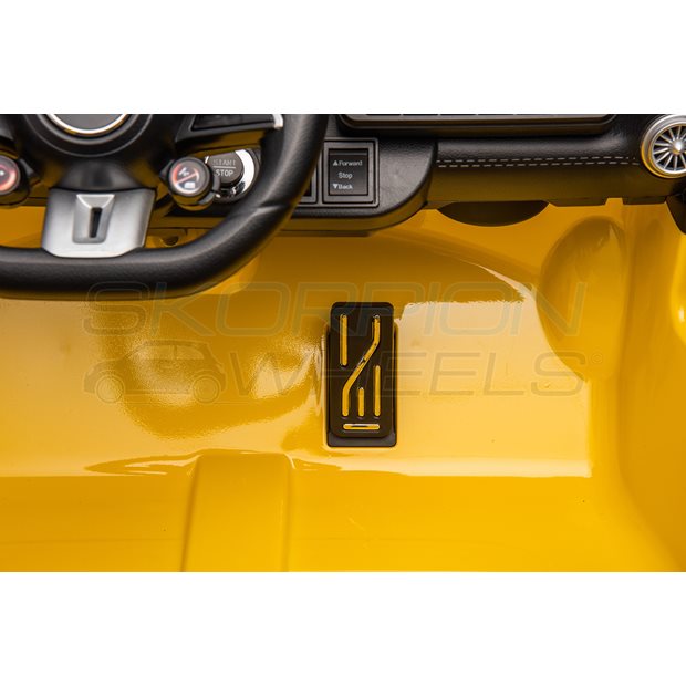 Ηλεκτροκίνητο Αυτοκίνητο Mercedes Benz SL63 Original License 12V - Κίτρινο | Skorpion Wheels - 52460611Υ