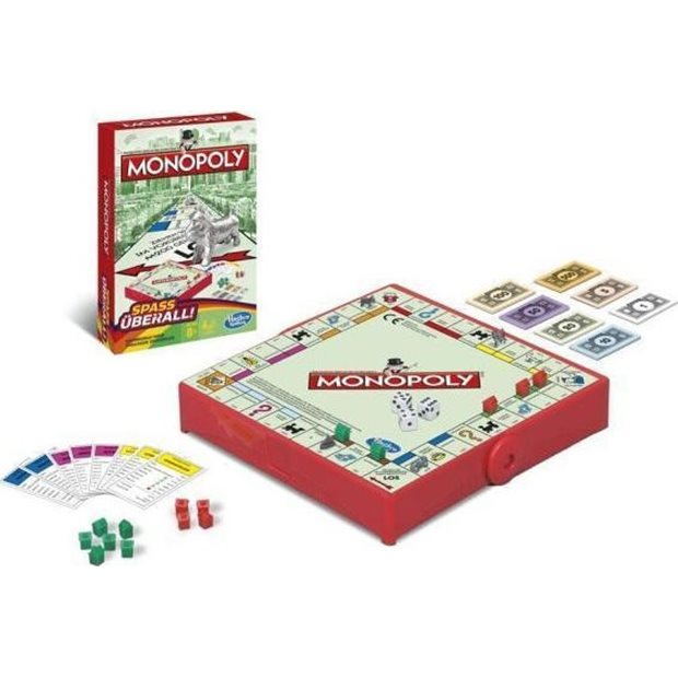 Επιτραπεζιο Ταξιδιου Monopoly Ελληνικη Grab And Go - B1002