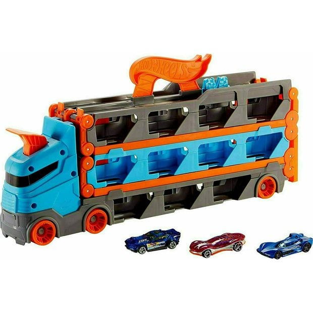 Hot Wheels Πίστα 2 Σε 1 Speedway Hauler - GVG37