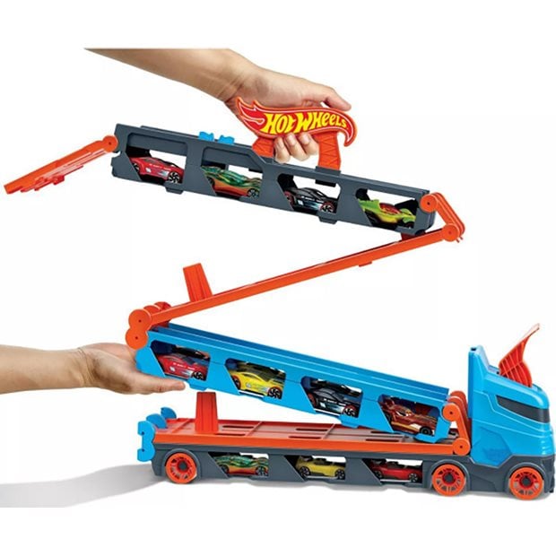 Hot Wheels Πίστα 2 Σε 1 Speedway Hauler - GVG37
