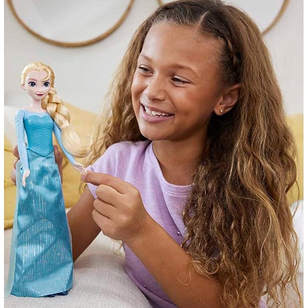 Κούκλα Disney Frozen Elsa Blue Dress - HLW47