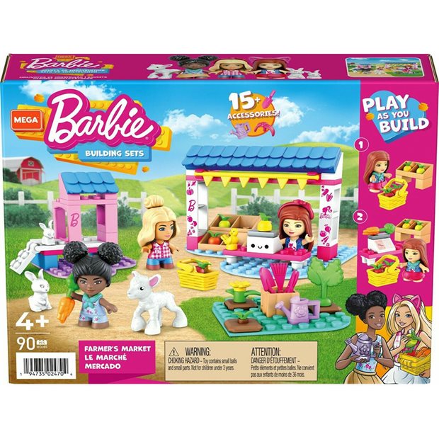 Barbie Mega Bloks Τουβλάκια Farmer's Market - HDJ85