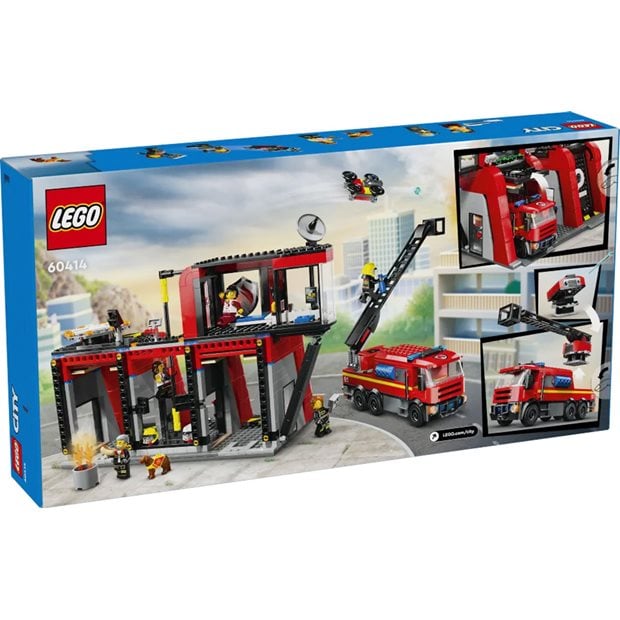 LEGO® City - Fire Station With Fire Truck - 60414
