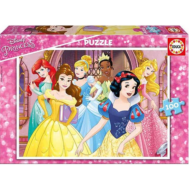 Παιδικό Παζλ 100pcs Disney Princess - 17167