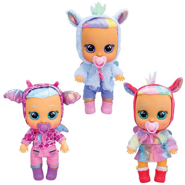Κούκλα Cry Babies Κλαψουλίνια Dressy Fantasy Σε 3 Σχέδια - 4104-90413