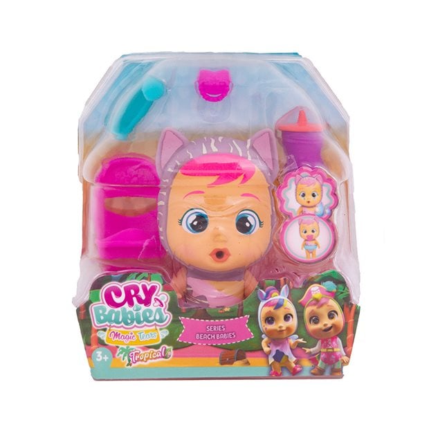 Κούκλα Mini Κλαψουλίνια Μαγικά Δάκρυα Tropical Beach Babies - 1013-91609