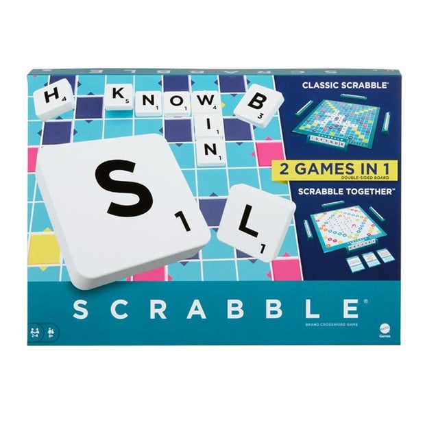 Επιτραπέζιο Νεο Scrabble 2 σε 1 – Ελληνική Έκδοση - HXW06