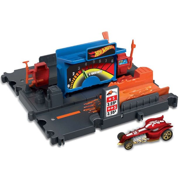 Πίστα Μini Hot Wheels City Fuel Station Shift - HKX45