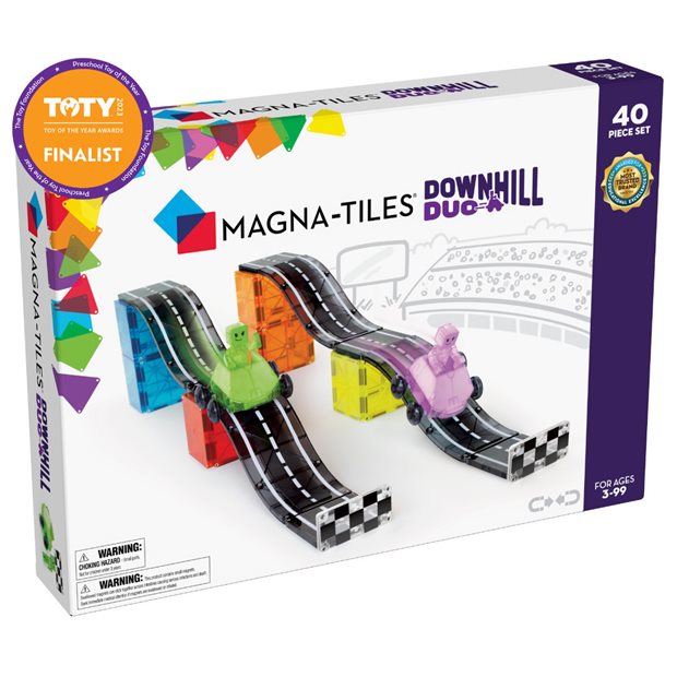 Μαγνητικό Παιχνίδι Downhill Duo 40τμχ | Magna Tiles - 23840