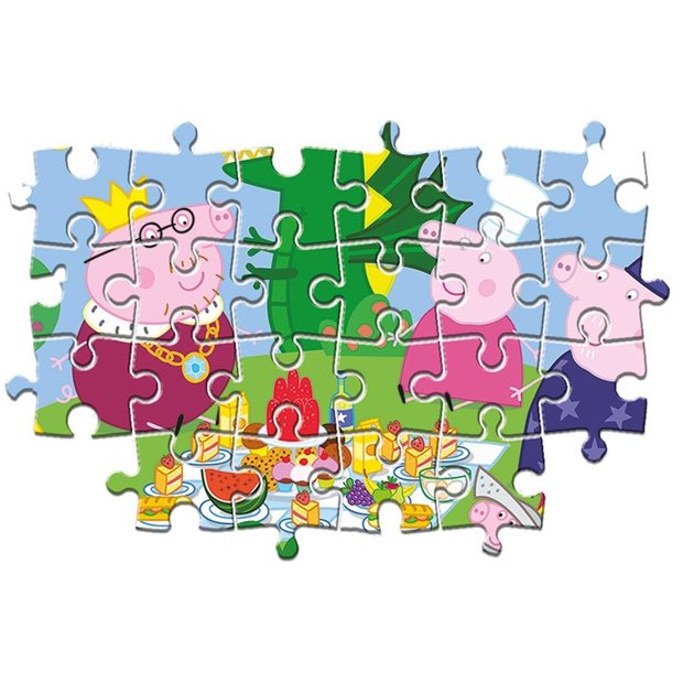 Παζλ 2x20pcs Super Color Peppa Pig - 1200-24778