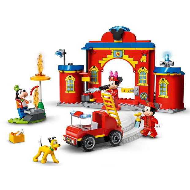 Lego Disney Mickey and Friends Mickey & Friends Fire Truck & Station - 10776
