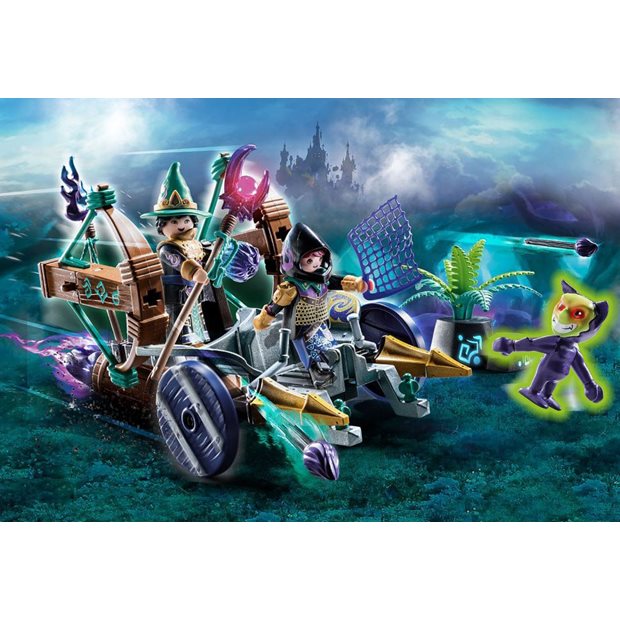 Playmobil Novelmore Άμαξα Με Κυνηγό Τεράτων - 70748