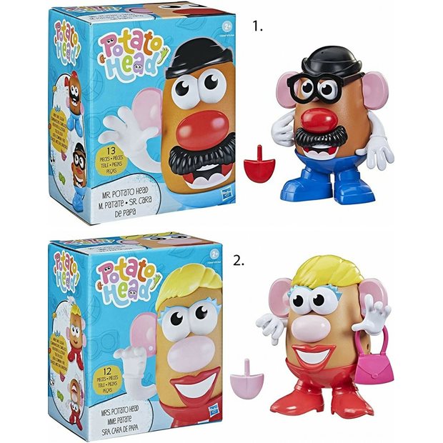 Φιγουρα Mr & Mrs Potato Head  Σε 2 Σχεδια Hasbro - F1079