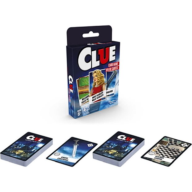 Επιτραπεζιο Παιχνιδι Με Καρτες Clue - E7589