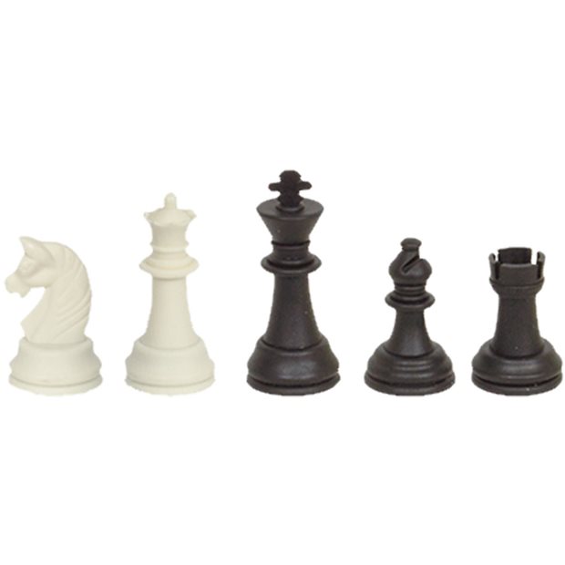 Επιτραπέζια Πιόνια Για Σκάκι Λευκά/Μαύρα - 69-623