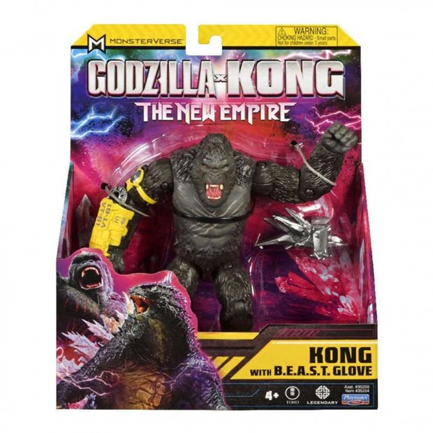 Λαμπάδα Monsterverse Godzilla X Kong: Φιγούρα Δράσης 15εκ. - 6 Σχέδια - MN303000