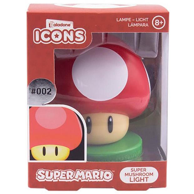 Φωτιστικό Super Mario Super Mushroom Icons Light - PP4375NNV4