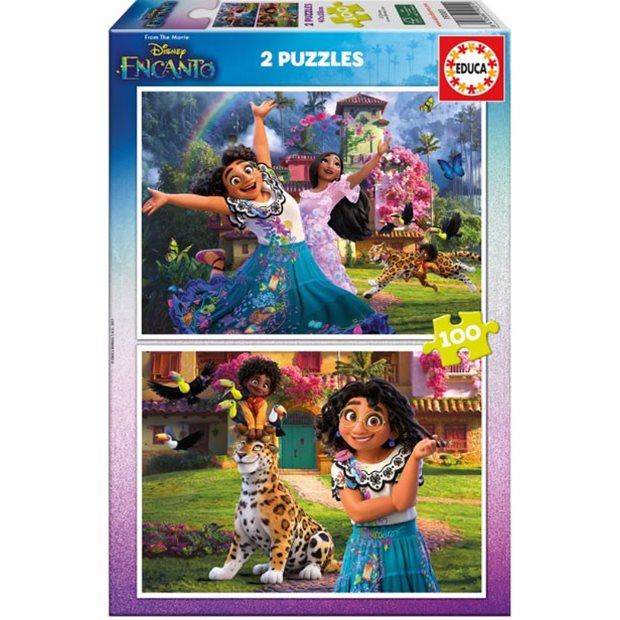 Επιτραπεζιο Παζλ 2x100pcs Disney Encanto Educa - 19201