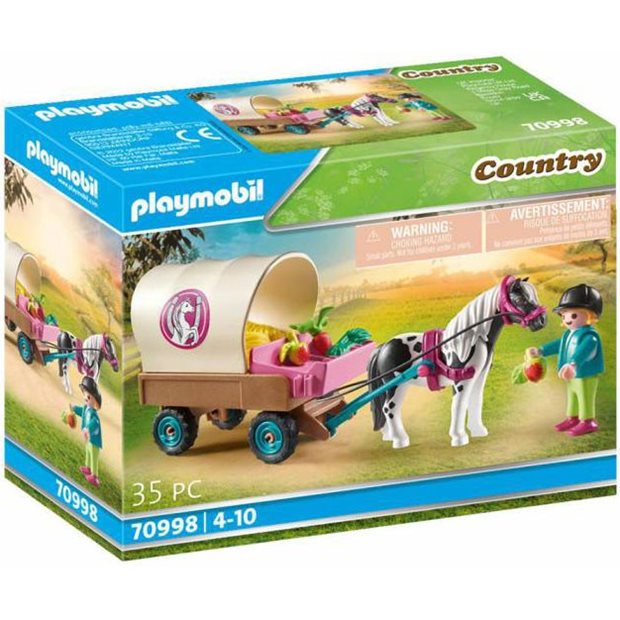 Playmobil Country Άμαξα Με Πόνυ - 70998