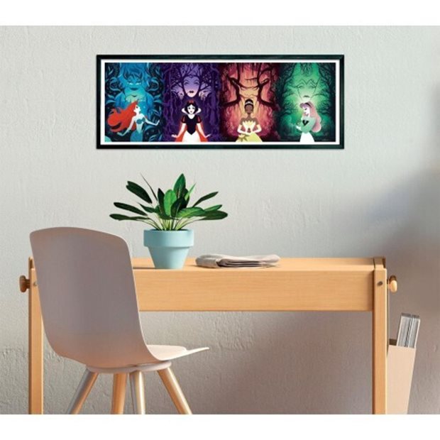 Παζλ 1000pcs Disney Princesses - Panorama | Clementoni - 1220-39722