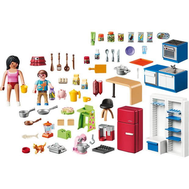 Playmobil Dollhouse Κουζίνα Κουκλόσπιτου - 70206