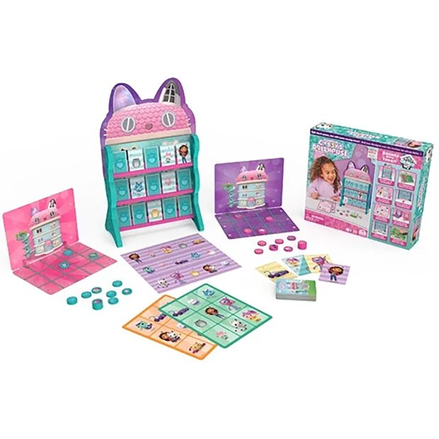 Επιτραπέζιο Gabby's Dollhouse 8 Παιχνίδια Με Την Γκάμπι - 6065857
