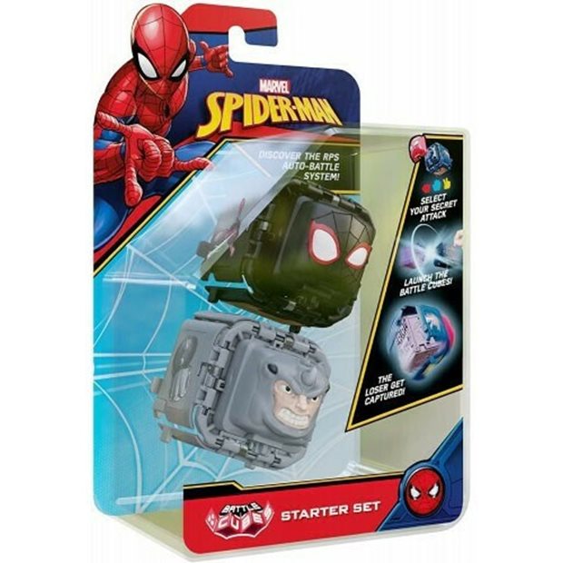 Marvel Spiderman Battle Cube Miles Morales Vs Rhino - C902SP