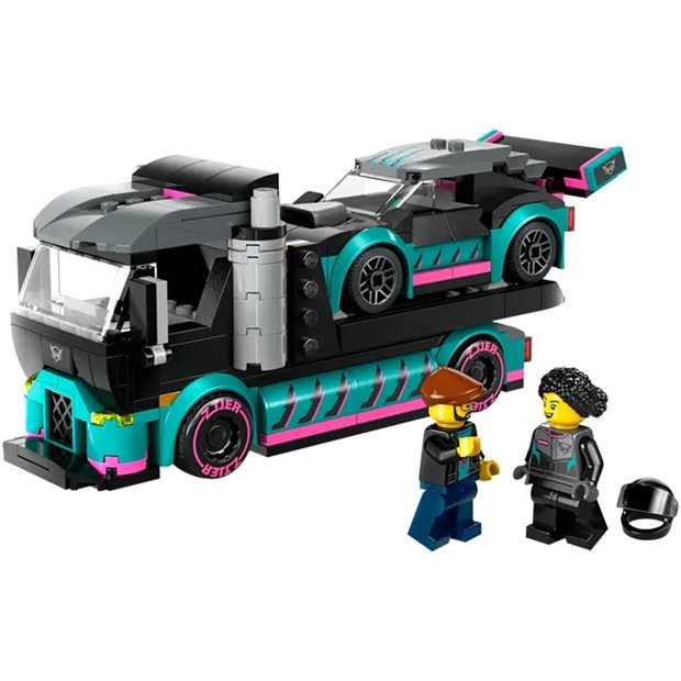 Lego City Race Car & Car Carrier Truck - 60406
