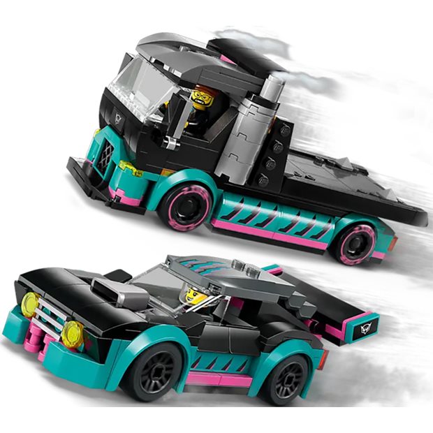 Lego City Race Car & Car Carrier Truck - 60406