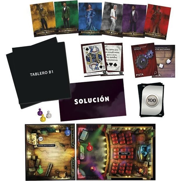 Επιτραπέζιο Cluedo Escape The Illusionists Club - F8817