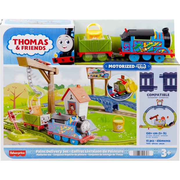 Thomas & Friends Πίστα Χρώματων Paint Delivery Set - HTN34