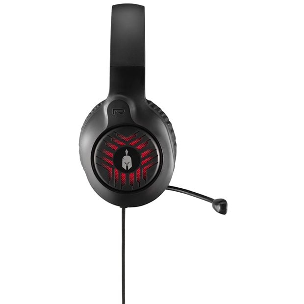 Spartan Gear Medusa Wired Gaming Ακουστικα Μαυρα - 069484