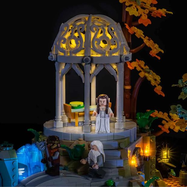 Light Kit For Lego #10316 The Lord Of The Rings Rivendell - 3921