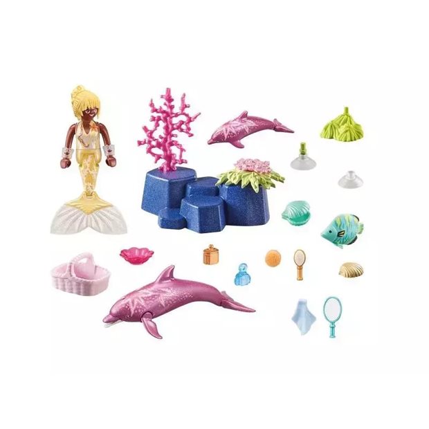 Playmobil Princess Magic Γοργόνα Με Δελφίνια - 71501