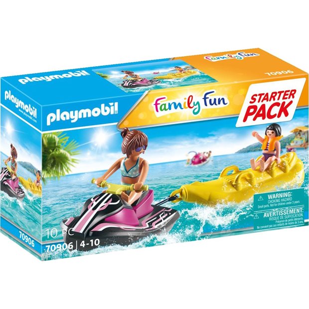 Playmobil Family Fun Starter Pack Aqua Scooter & Φουσκωτή Μπανάνα - 70906