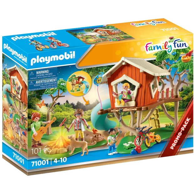 Playmobil Family Fun Δεντρόσπιτο Με Τσουλήθρα - 71001
