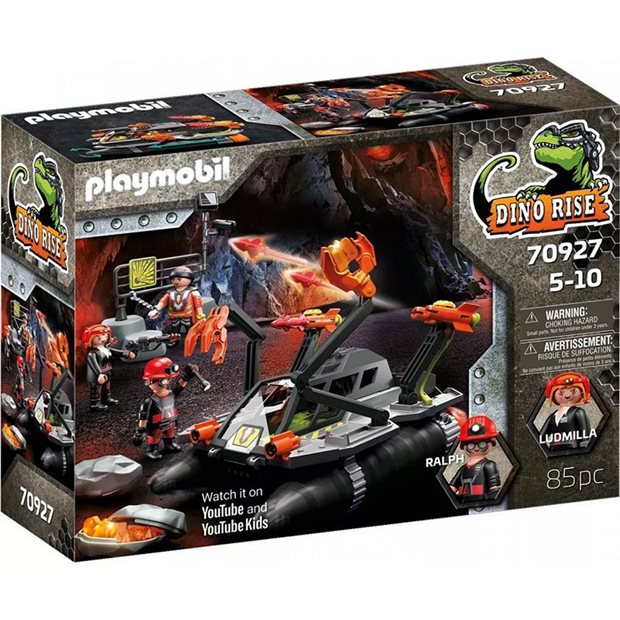 Playmobil Dino Rise Εξερευνητικο Οχημα Της Comet Corp - 70927