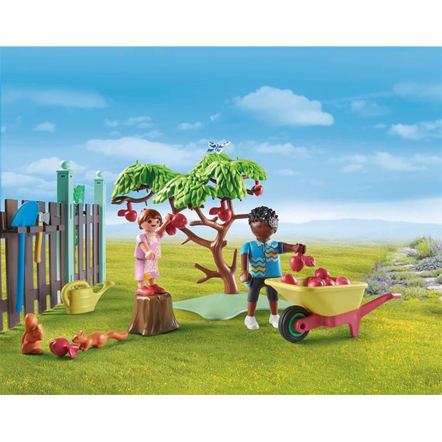 Playmobil Κήπος Εξοχικού Σπιτιού με Κοτέτσι - 71510