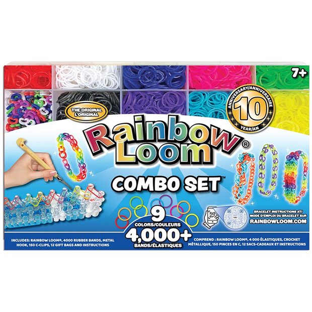 Rainbow Loom Αργαλειός Combo Set - 401948025474
