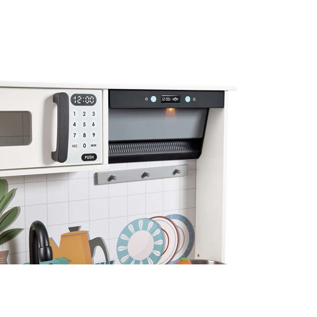 Hape Playfully Delicious Ξύλινη Κουζίνα Modern Smart-Kitchen - 401916003216
