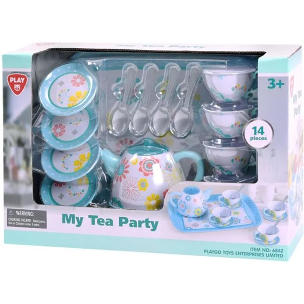 Playgo Metalware-Σετ My Tea Party 14Τμχ - 401948006842