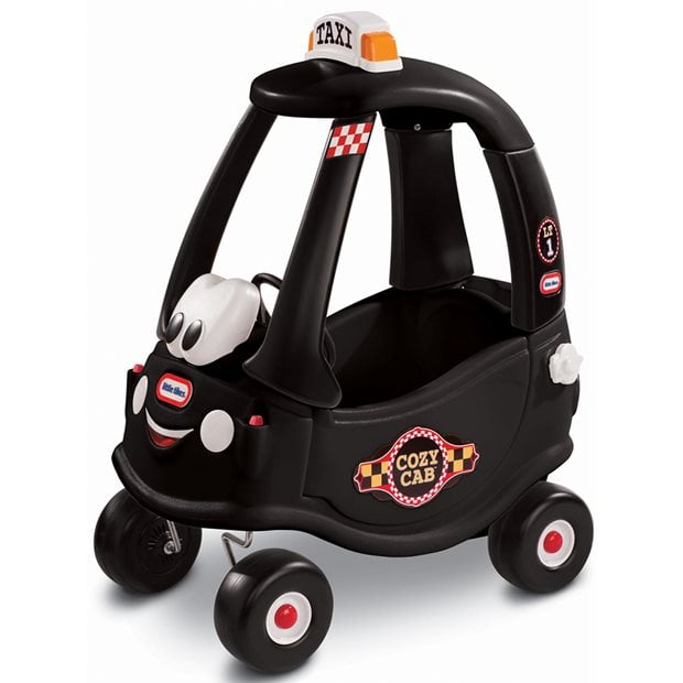 Ποδοκίνητο Little Tikes Cozy Coupe Ταξί Μαύρο - 172182E3