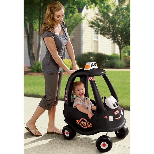 Ποδοκίνητο Little Tikes Cozy Coupe Ταξί Μαύρο - 172182E3