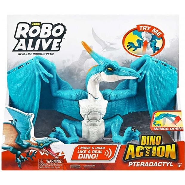 Πτεροδάχτυλος Robo Alive S1 Dino Action - 11807173