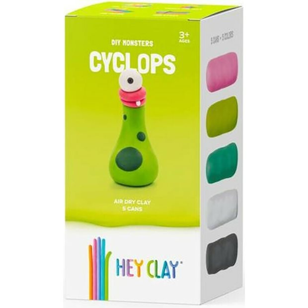 Hey Clay Claymates Diy Monsters Cyclops - 440016