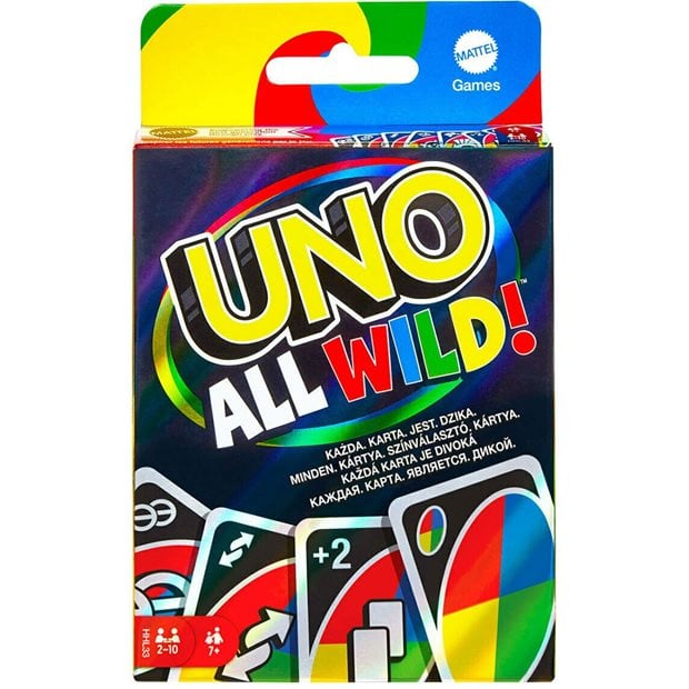 Επιτραπεζιο Παιχνιδι Με Καρτες Uno All Wild - HHL35