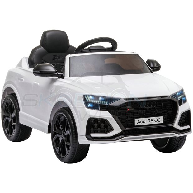 Ηλεκτροκίνητο Αυτοκίνητο Audi RS Q8 Original License 12V Λευκό | Skorpion Wheels - 5246078